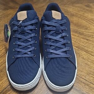 TOMS Men's Deep Blue Casual Sneakers